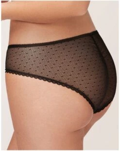 Shorty Empreinte Garance (Noir) 5 Shorty Empreinte Garance (Noir) -Sous Vêtement Boutique shorty empreinte garance noir 1 1