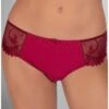 Shorty Empreinte Thalia (Sangria) 1 Shorty Empreinte Thalia (Sangria) -Sous Vêtement Boutique shorty empreinte thalia sangria