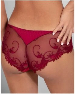Shorty Empreinte Thalia (Sangria) 8 Shorty Empreinte Thalia (Sangria) -Sous Vêtement Boutique shorty empreinte thalia sangria 2