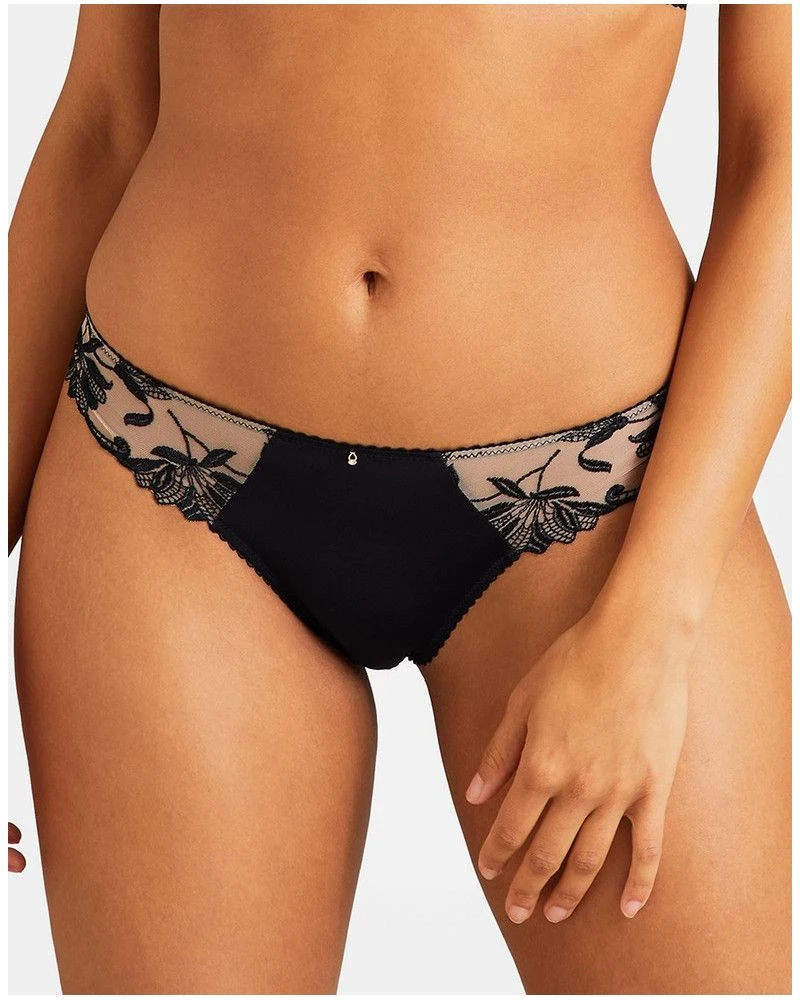 Slip Brésilien Aubade Lovessence (Noir) 3 Slip Brésilien Aubade Lovessence (Noir)