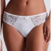 Slip Brésilien Aubade Mon Bijou (Blanc) -Sous Vêtement Boutique slip bresilien aubade mon bijou blanc