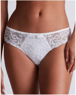 Slip Brésilien Aubade Mon Bijou (Blanc)