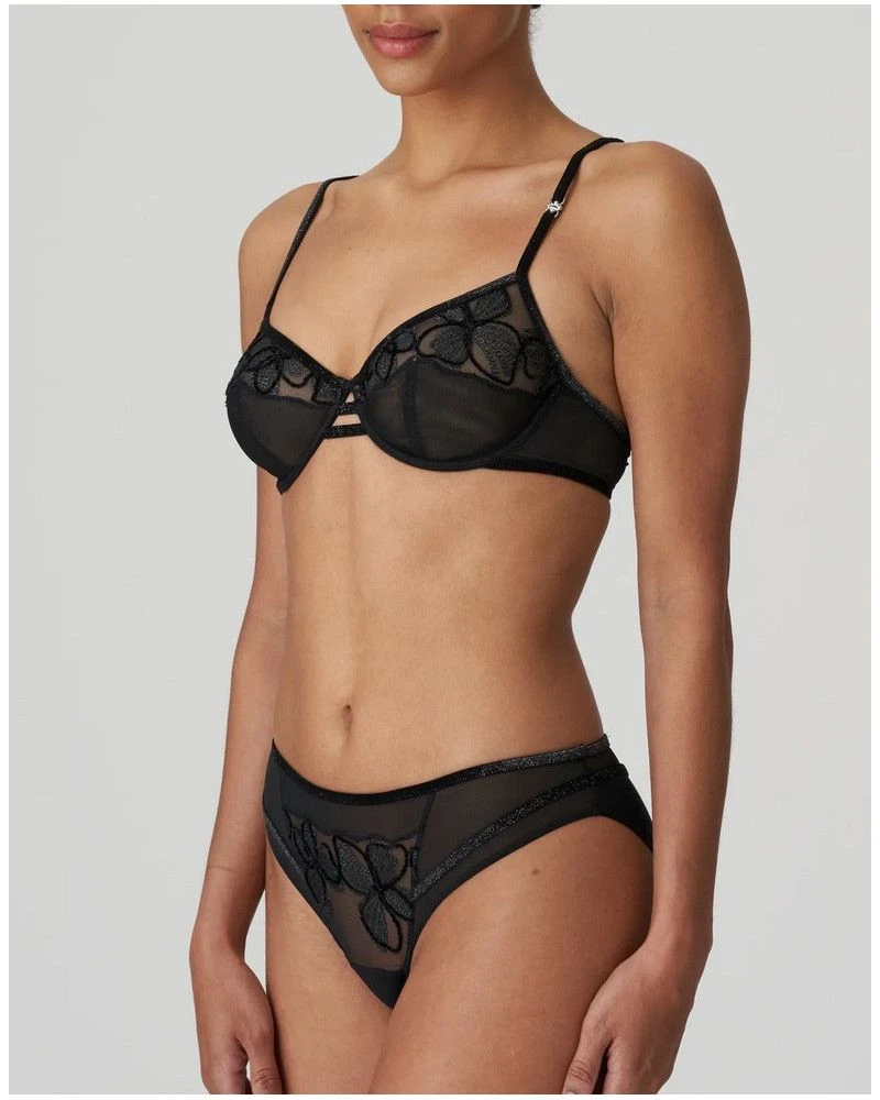 Slip Brésilien Marie Jo Lous (Noir) 4 Slip Brésilien Marie Jo Lous (Noir) – Image 2