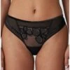 Slip Brésilien Marie Jo Lous (Noir) 2 Slip Brésilien Marie Jo Lous (Noir) -Sous Vêtement Boutique slip bresilien marie jo lous noir