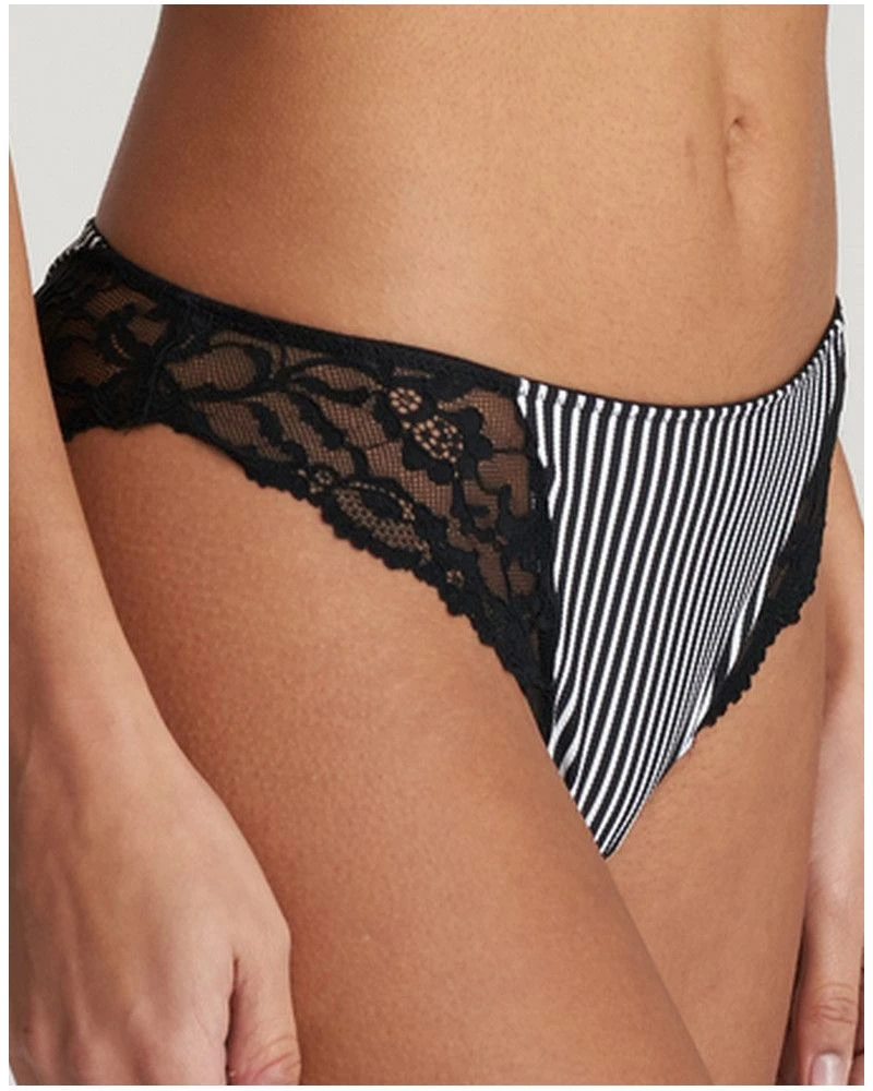 Slip Brésilien Marie Jo Sydny (Tuxedo Black) 4 Slip Brésilien Marie Jo Sydny (Tuxedo Black) – Image 2