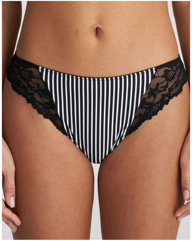 Slip Brésilien Marie Jo Sydny (Tuxedo Black) 3 Slip Brésilien Marie Jo Sydny (Tuxedo Black)