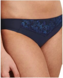 Slip Chantelle Bold Curve (Bleu Shades) 8 Slip Chantelle Bold Curve (Bleu Shades) -Sous Vêtement Boutique slip chantelle bold curve bleu shades 1