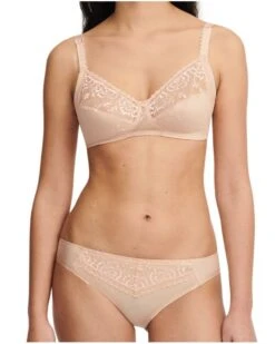 Slip Chantelle Every Curve (Beige Doré) -Sous Vêtement Boutique slip chantelle every curve beige dore 3