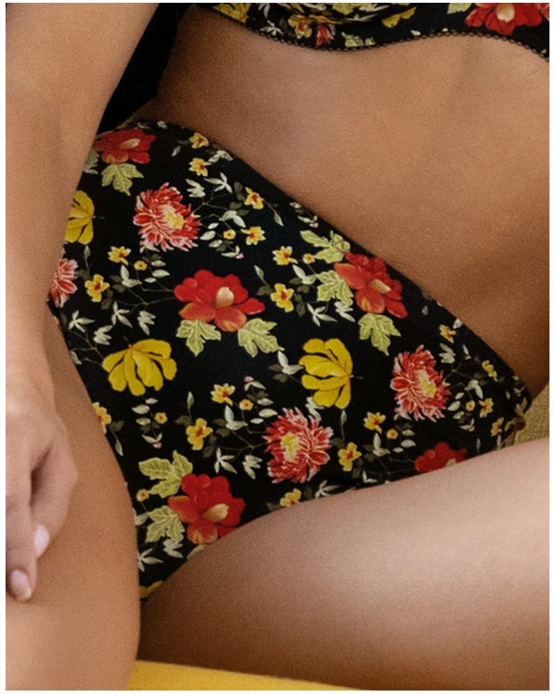 Slip Haut Antigel Jardin Des Flirts (Fleur Du Soir) 3 Slip Haut Antigel Jardin Des Flirts (Fleur Du Soir)