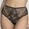 Slip Haut Lise Charmel Déesse En Glam (Or Glamour) -Sous Vêtement Boutique slip haut lise charmel deesse en glam or glamour