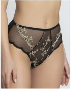 Slip Haut Lise Charmel Déesse En Glam (Or Glamour) 10 Slip Haut Lise Charmel Déesse En Glam (Or Glamour) -Sous Vêtement Boutique slip haut lise charmel deesse en glam or glamour 2