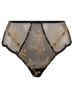 Slip Haut Lise Charmel Déesse En Glam (Or Glamour) 12 Slip Haut Lise Charmel Déesse En Glam (Or Glamour) -Sous Vêtement Boutique slip haut lise charmel deesse en glam or glamour 4