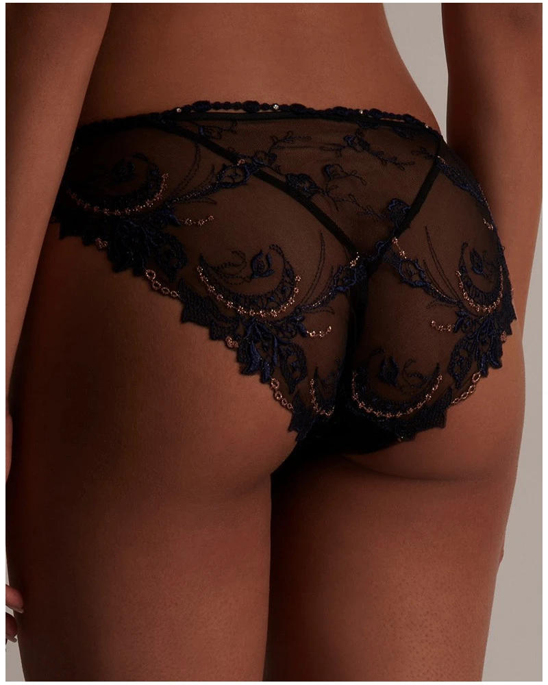 Slip Italien Aubade Amour Précieux (Cosmic Blue) 5 Slip Italien Aubade Amour Précieux (Cosmic Blue) – Image 3