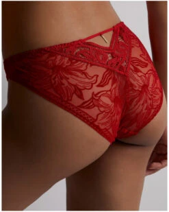 Slip Italien Aubade Coeur à Corps (Rouge Rebelle) -Sous Vêtement Boutique slip italien aubade coeur a corps rouge rebelle 3
