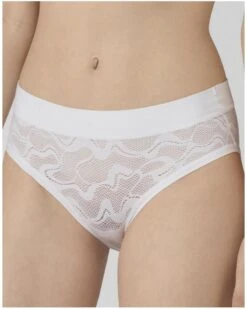 Slip Midi Sloggi GO Allround Lace (Blanc)
