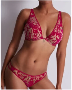 Slip Mini Cœur Aubade Wild Vibration (Hot Pink) -Sous Vêtement Boutique slip mini coeur aubade wild vibration hot pink 2