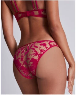 Slip Mini Cœur Aubade Wild Vibration (Hot Pink) -Sous Vêtement Boutique slip mini coeur aubade wild vibration hot pink 3