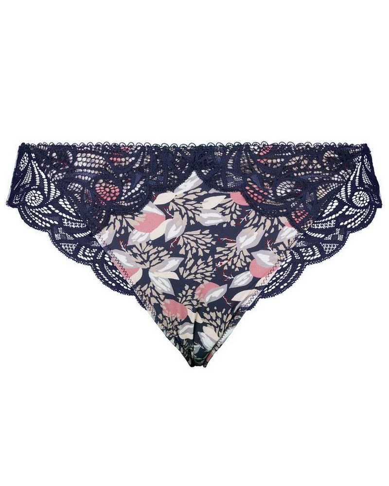 Slip Sans Complexe Ariane Fantaisy (Imprimé Bleu Marine) 4 Slip Sans Complexe Ariane Fantaisy (Imprimé Bleu Marine) – Image 2