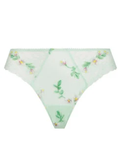 Slip Séduction Lise Charmel Amour Nymphea (Jade Aqua) -Sous Vêtement Boutique slip seduction lise charmel amour nymphea jade aqua 3