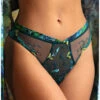 Slip Séduction Lise Charmel Grâce Aquatique (Floral Aqua) -Sous Vêtement Boutique slip seduction lise charmel grace aquatique floral aqua