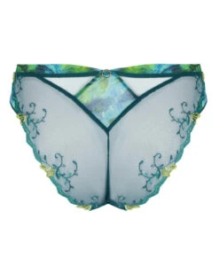 Slip Séduction Lise Charmel Grâce Aquatique (Floral Aqua) -Sous Vêtement Boutique slip seduction lise charmel grace aquatique floral aqua 2