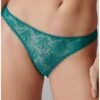 Simone Perele Slip Simone Pérèle Opaline (Vert Emeraude) -Sous Vêtement Boutique slip simone perele opaline vert emeraude