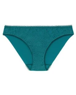 Simone Perele Slip Simone Pérèle Opaline (Vert Emeraude) -Sous Vêtement Boutique slip simone perele opaline vert emeraude 2