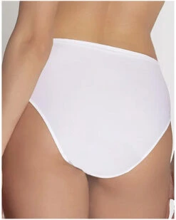 Slip Taille Haute Lise Charmel Été Frivole (Blanc Frivole) -Sous Vêtement Boutique slip taille haute lise charmel ete frivole blanc frivole 3