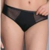 Slip Taille Haute Rosa Faia Eve (Noir) 1 Slip Taille Haute Rosa Faia Eve (Noir) -Sous Vêtement Boutique slip taille haute rosa faia eve noir