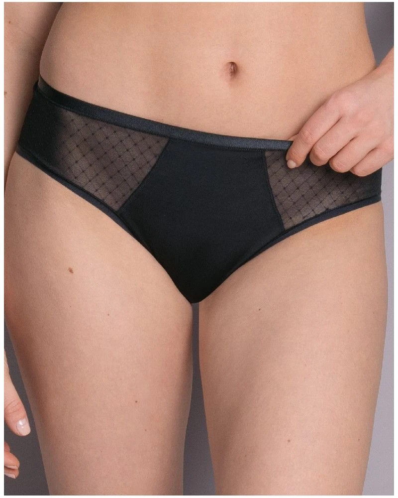 Slip Taille Haute Rosa Faia Eve (Noir) 3 Slip Taille Haute Rosa Faia Eve (Noir)