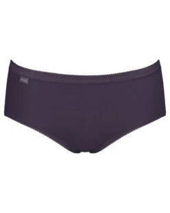 Slips Basic + Midi (Lot De 4) Sloggi (Blanc/Nightfall/Blueberry/Gris) -Sous Vêtement Boutique slips basic midi lot de 4 sloggi blancnightfallblueberrygris 5