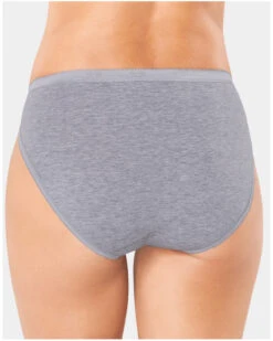 Sous Vêtement Boutique -Sous Vêtement Boutique slips tai basic sloggi lot de 4 gris 1