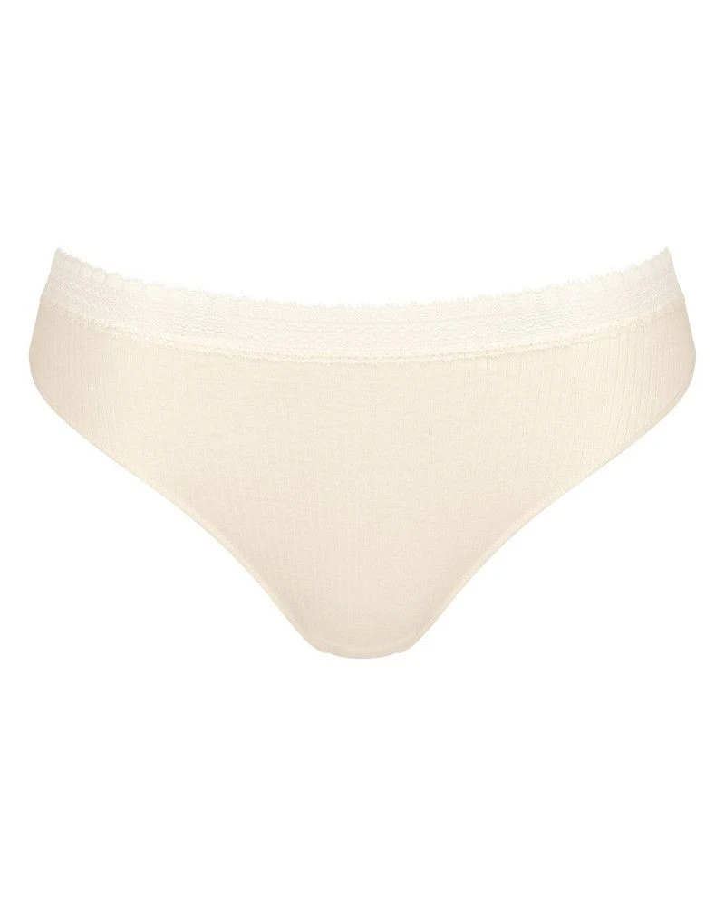 Slips Taï (Lot De 2) Coton Bio Sloggi GO Ribbed (Angora) 6 Slips Taï (Lot De 2) Coton Bio Sloggi GO Ribbed (Angora) – Image 4