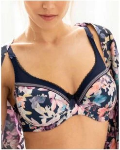 Soutien-gorge Armatures Bien-être Antigel Mille Pétales (Pétales Aquarelle)