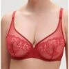 Simone Perele Soutien-gorge Armatures Décolleté Plongeant Simone Pérèle Saga (Lipstick) -Sous Vêtement Boutique soutien gorge armatures decollete plongeant simone perele saga lipstick