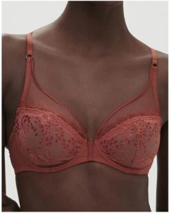 Simone Perele Soutien-gorge Armatures Décolleté Plongeant Simone Pérèle Singulière (Terre De Sienne)