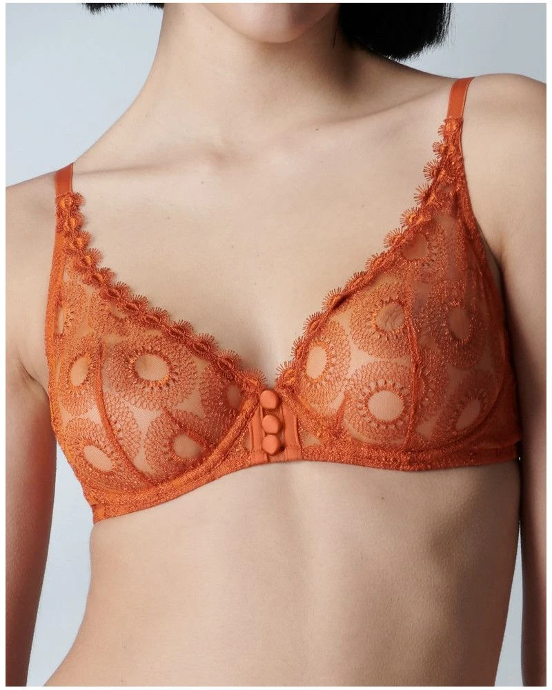 Simone Perele Soutien-gorge Avec Armature Décolleté Plongeant Simone Pérèle Utopia (Ambre Jaipur) 3 Simone Perele Soutien-gorge Avec Armature Décolleté Plongeant Simone Pérèle Utopia (Ambre Jaipur)