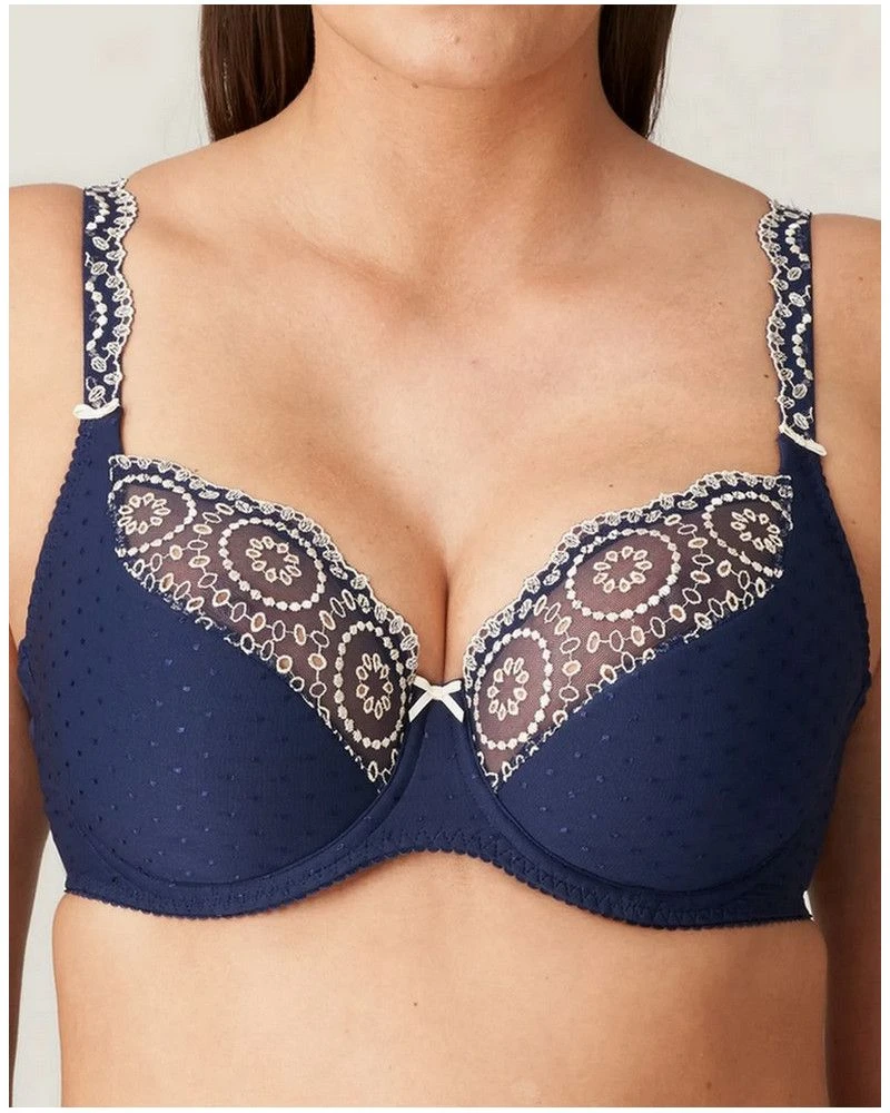 Soutien-gorge Balconnet Coupe Tulipe Prima Donna Osino (Bleu Saphire) 3 Soutien-gorge Balconnet Coupe Tulipe Prima Donna Osino (Bleu Saphire)