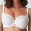 Soutien-gorge Balconnet Coupe Tulipe Prima Donna Sophora (Blanc) -Sous Vêtement Boutique soutien gorge balconnet coupe tulipe prima donna sophora blanc