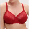 Simone Perele Soutien-gorge Bonnets Profonds Simone Pérèle Caresse (Rouge Tango) -Sous Vêtement Boutique soutien gorge bonnets profonds simone perele caresse rouge tango
