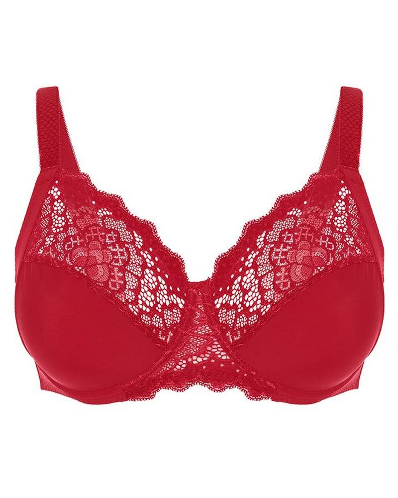 Simone Perele Soutien-gorge Bonnets Profonds Simone Pérèle Caresse (Rouge Tango) 5 Simone Perele Soutien-gorge Bonnets Profonds Simone Pérèle Caresse (Rouge Tango) – Image 3