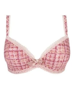 Soutien-gorge CoqueAntigel Un Amour De Tweed (Rose Amour) 6 Soutien-gorge CoqueAntigel Un Amour De Tweed (Rose Amour) -Sous Vêtement Boutique soutien gorge coque antigel un amour de tweed rose amour 1