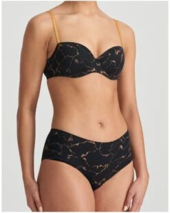 Soutien-gorge Coque Balconnet Marie Jo Colin (Marble Black) -Sous Vêtement Boutique soutien gorge coque balconnet marie jo colin marble black 2