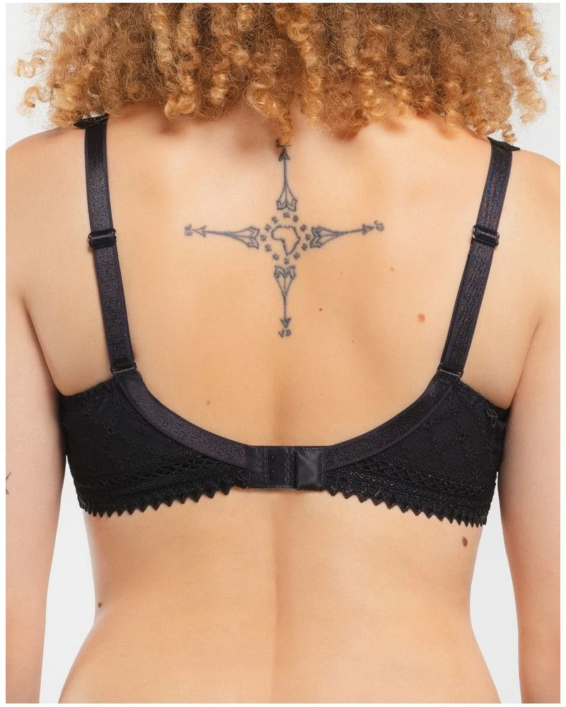 Soutien-gorge Coque Spacer Louisa Bracq Paco (Noir) 4 Soutien-gorge Coque Spacer Louisa Bracq Paco (Noir) – Image 2