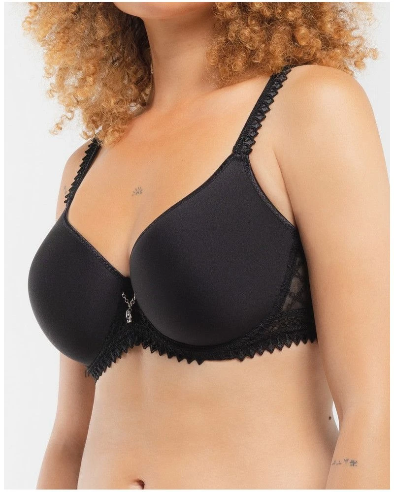 Soutien-gorge Coque Spacer Louisa Bracq Paco (Noir) 3 Soutien-gorge Coque Spacer Louisa Bracq Paco (Noir)