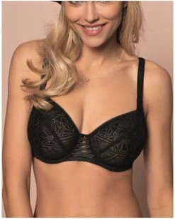 Soutien-gorge Corbeille Antigel Déco Folies (Noir)