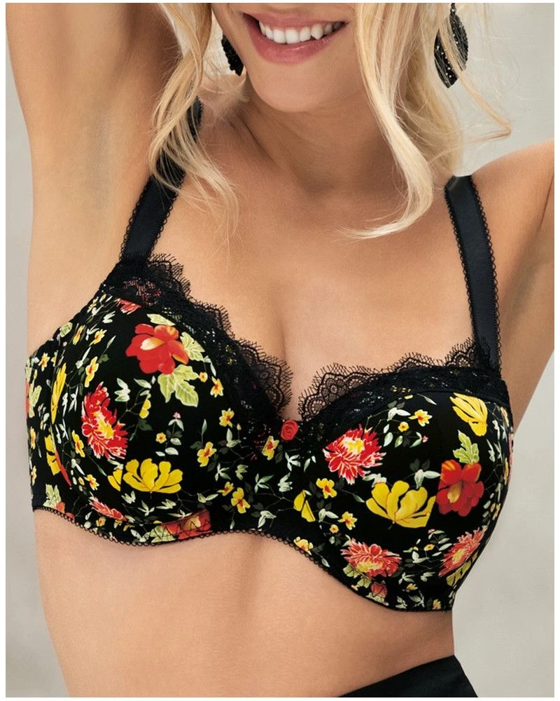Soutien-gorge Corbeille Antigel Jardin Des Flirts (Fleur Du Soir) 3 Soutien-gorge Corbeille Antigel Jardin Des Flirts (Fleur Du Soir)