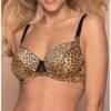 Soutien-gorge Corbeille Antigel Libre Panthère (Fauve Et Noir) -Sous Vêtement Boutique soutien gorge corbeille antigel libre panthere fauve et noir