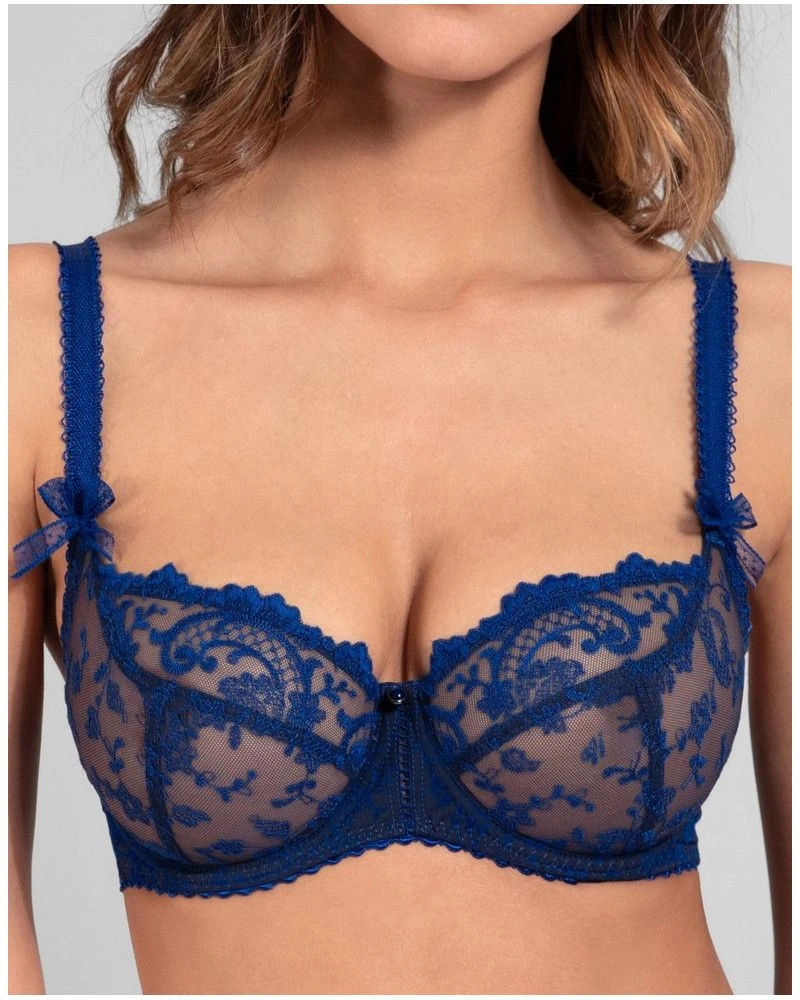Soutien-gorge Corbeille Avec Armatures Empreinte Gaby (Saphir) 3 Soutien-gorge Corbeille Avec Armatures Empreinte Gaby (Saphir)