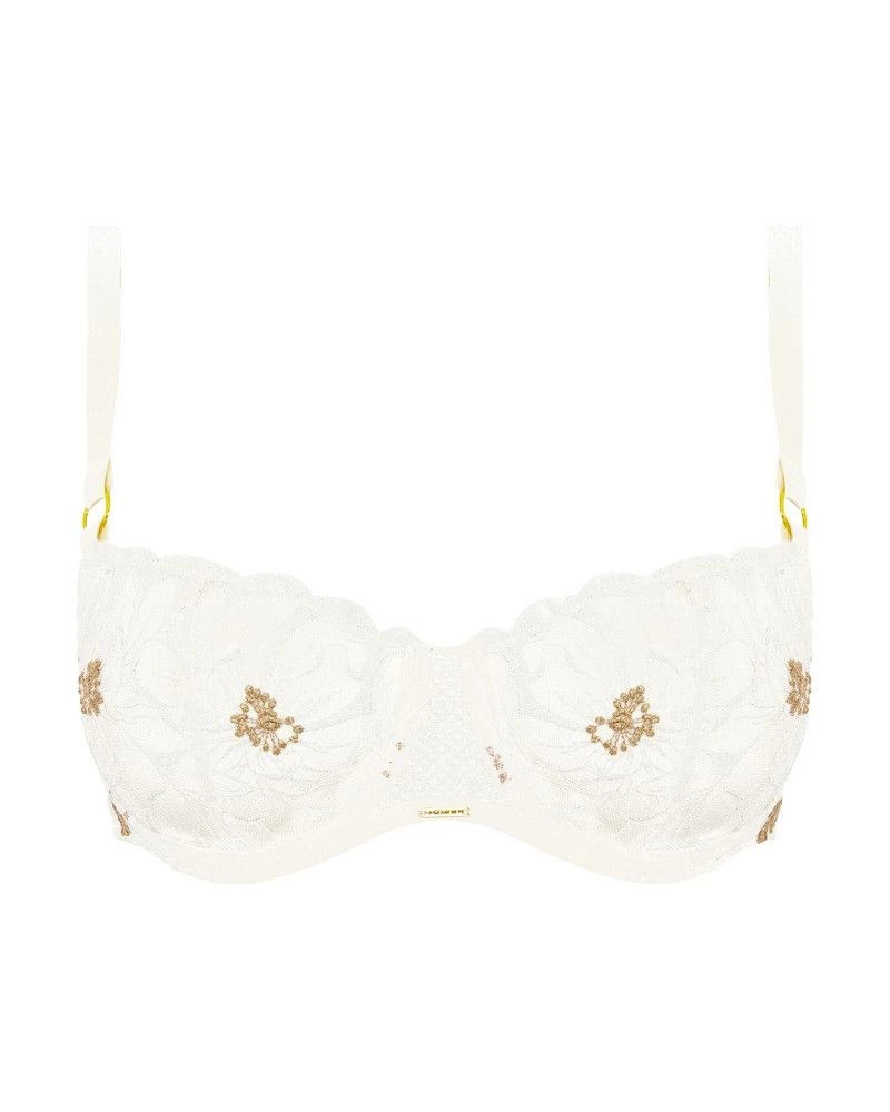 Soutien-gorge Corbeille Balconnet Chantelle Fleurs (Ivoire Doré) 6 Soutien-gorge Corbeille Balconnet Chantelle Fleurs (Ivoire Doré) – Image 4